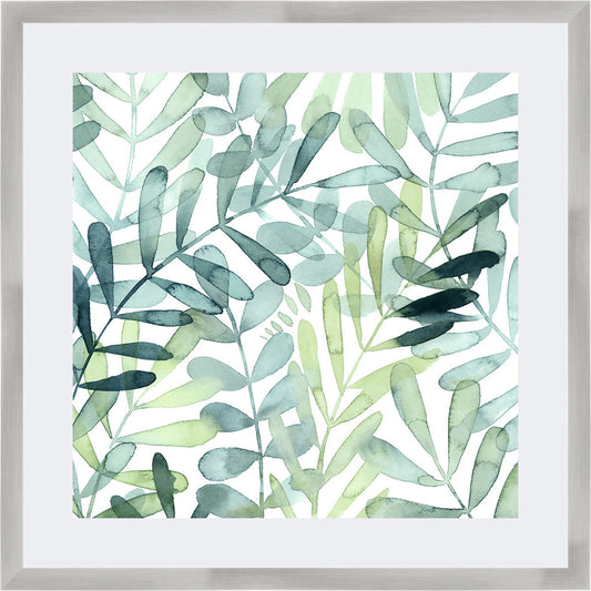 Watercolor Fronds II Wall Art
