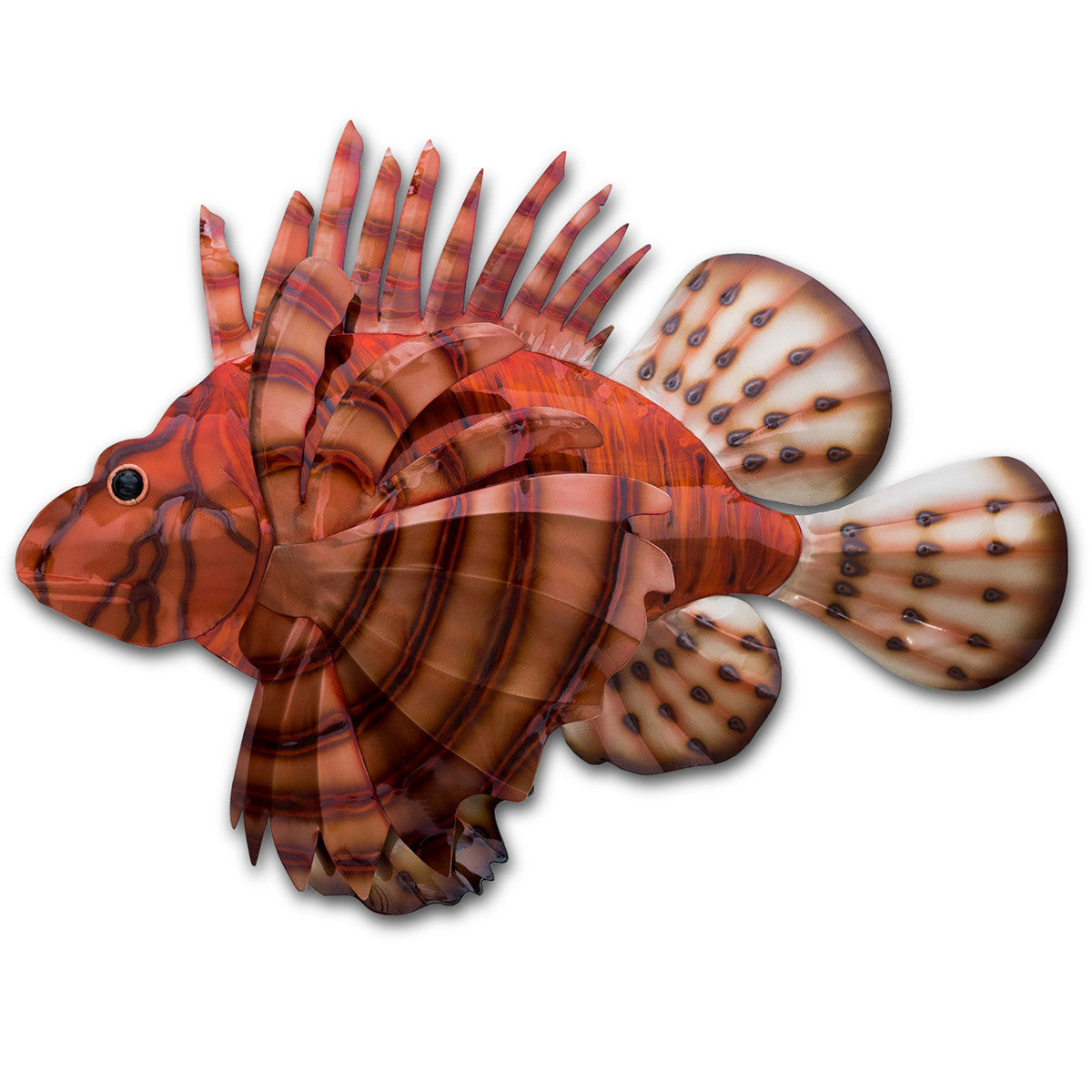 Canberra Lionfish Metal Wall Art - OUT OF STOCK UNTIL 07/28/2026