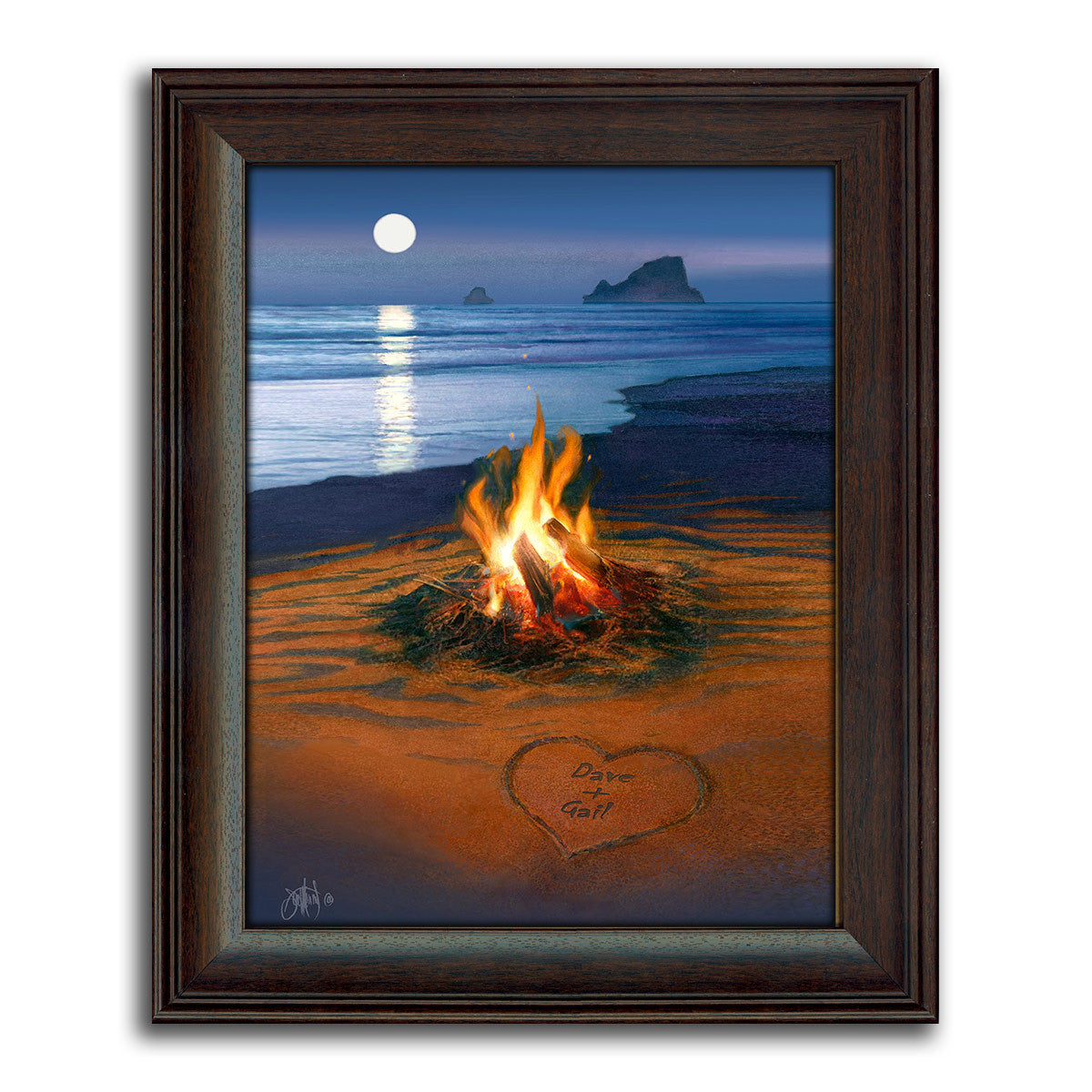 Evening in Paradise Personalized Print