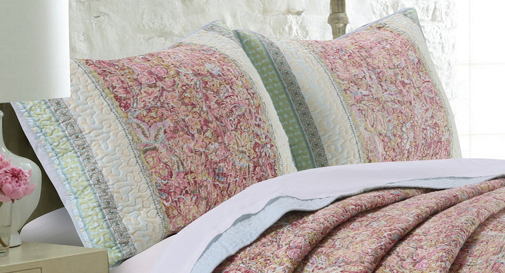 Seaside Garden King Sham