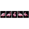 Flamingo Prints - Set of 5