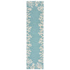 Barrier Reef Blue Indoor/Outdoor Rug - 2 x 8