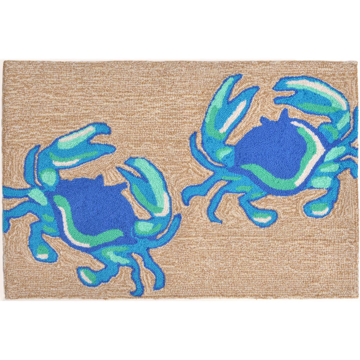 Blue Crabs Indoor/Outdoor Rug - 3 x 4 - OUT OF STOCK UNTIL 08/28/2026