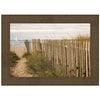 Beach Path Framed Canvas