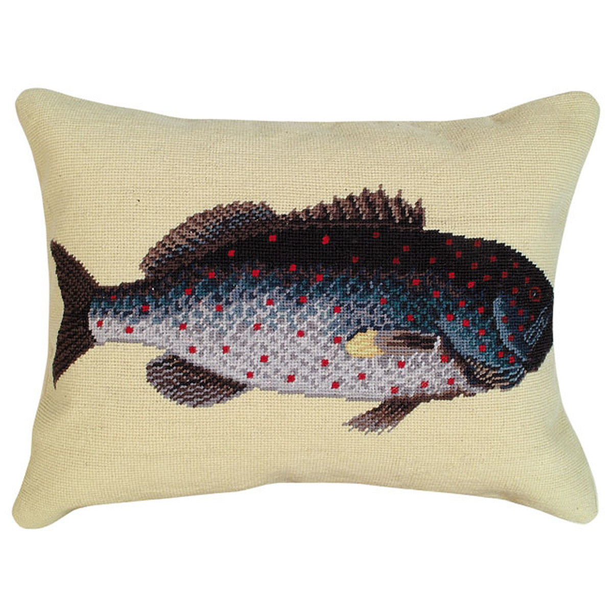 Tropical Rock Fish Pillow