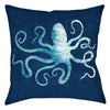 Azul Waves Octopus Pillow