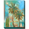 Twin Palms I Outdoor Canvas Art - OUT OF STOCK UNTIL 10/07/2026