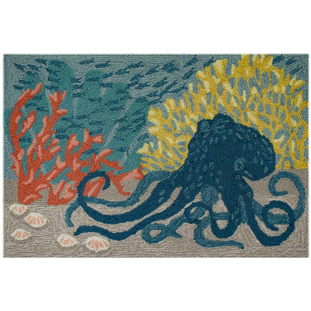 Octopus Reef Indoor/Outdoor Rug - 3 x 4 - OUT OF STOCK UNTIL 10/21/2026