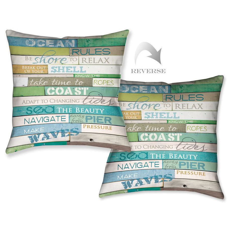 Sea Rules Pillow