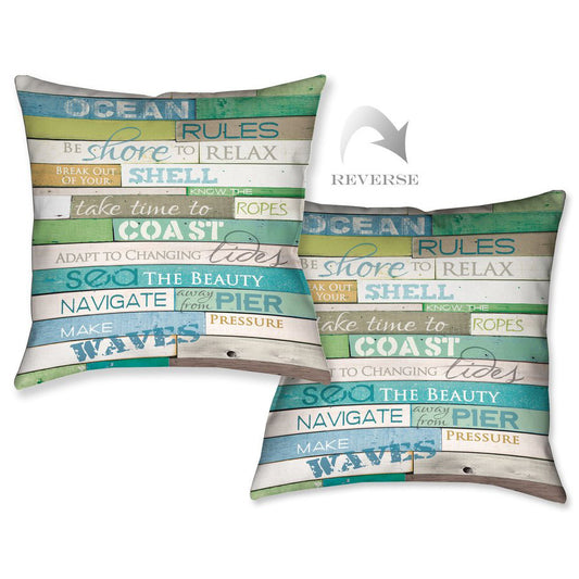Sea Rules Pillow
