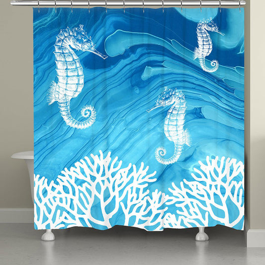 Seahorse Dream Shower Curtain