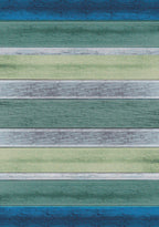 Bungalow Stripe Rug - 3 x 4