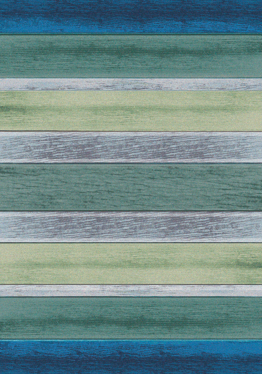 Bungalow Stripe Rug - 3 x 4