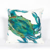 Blue Crab Sea Indoor/Outdoor Square Pillow