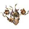 Banded Angelfish Mardi Gras Wall Art
