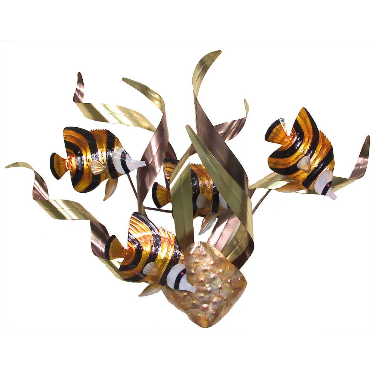 Banded Angelfish Mardi Gras Wall Art