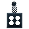 Pineapple Double Outlet Cover