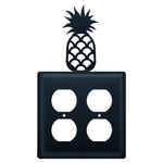 Pineapple Double Outlet Cover