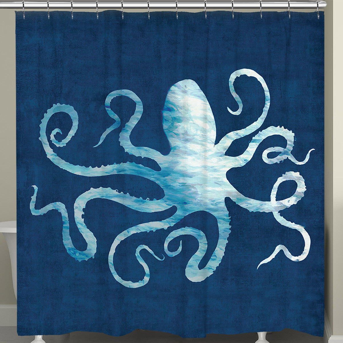 The Abyss Octopus Shower Curtain