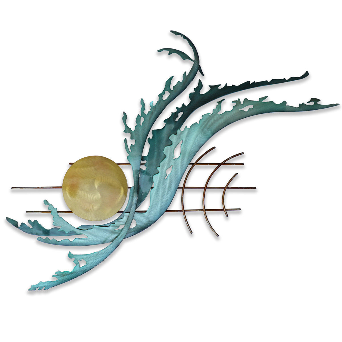Waves Crashing III Metal Wall Art - OUT OF STOCK UNTIL 11/02/2026