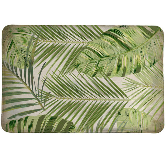 Rain Forest Palms Memory Foam Mat
