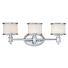 Edmonton 3 Light Vanity Lamp - Chrome