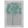 Chromatic Palms IX Framed Print