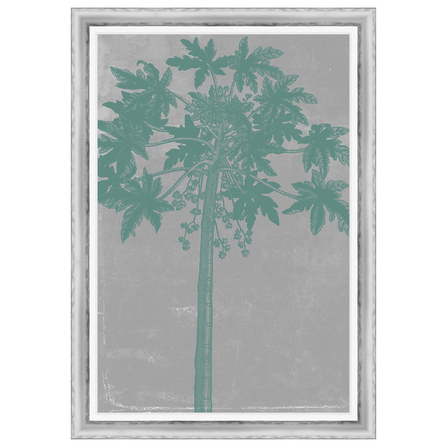 Chromatic Palms IX Framed Print
