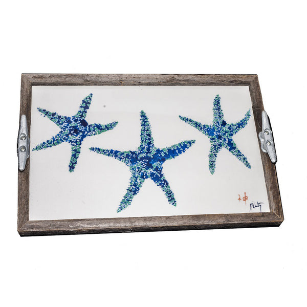Starfish Driftwood Tray