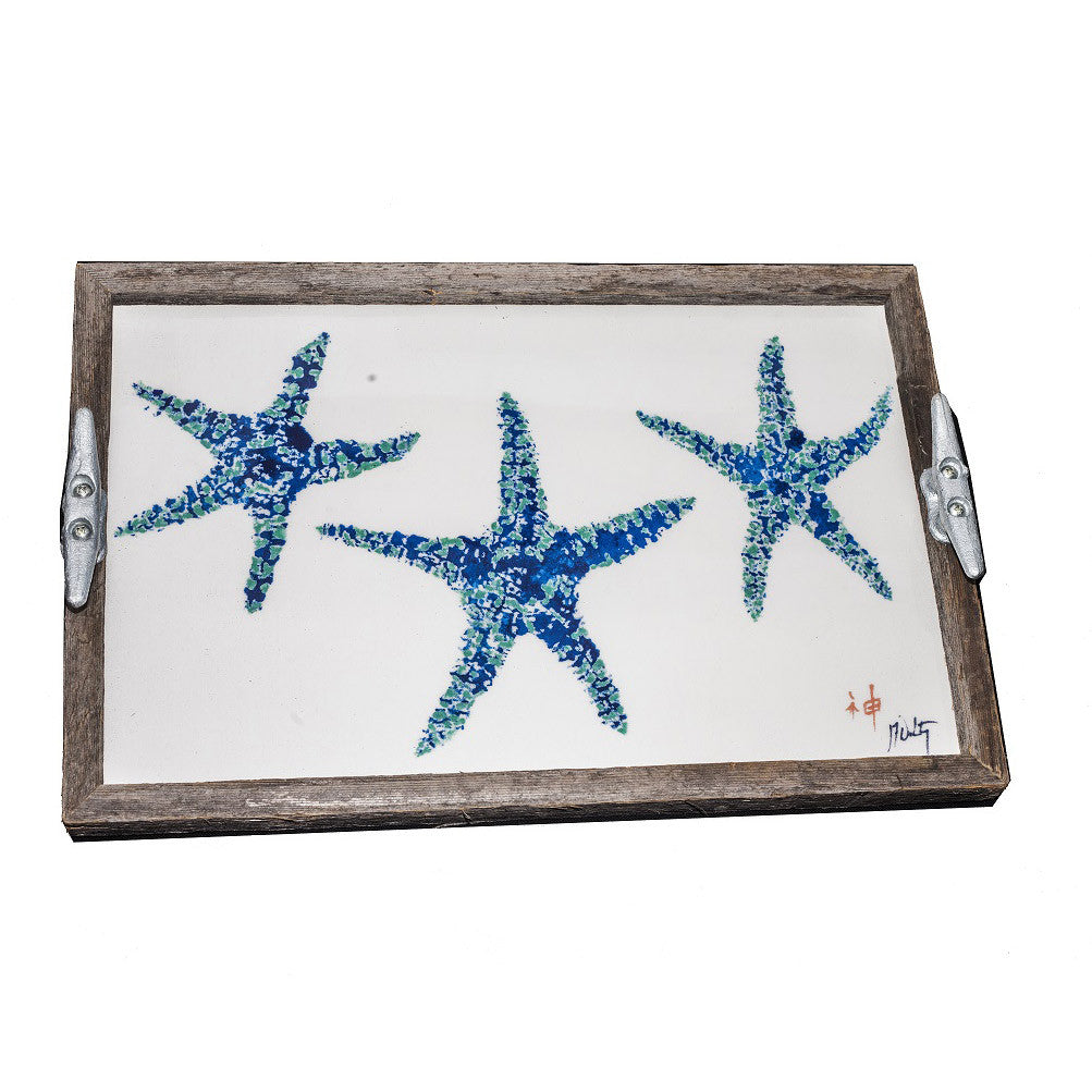 Starfish Driftwood Tray