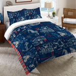 Patriotic Sea Duvet Cover - King