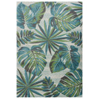 Palm Reef Green Rug - 5 x 8