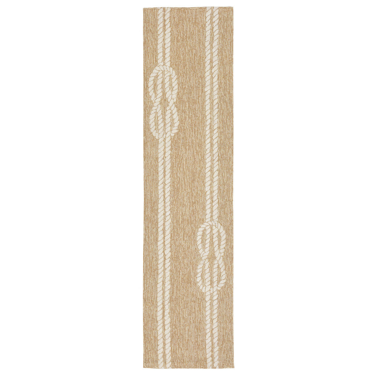 Sailor's Knotty Natural Indoor/Outdoor Rug - 2 x 8