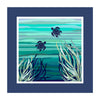 Ocean Blue Throw