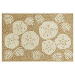 Frontporch Shell Toss Natural Rug - 1 x 2