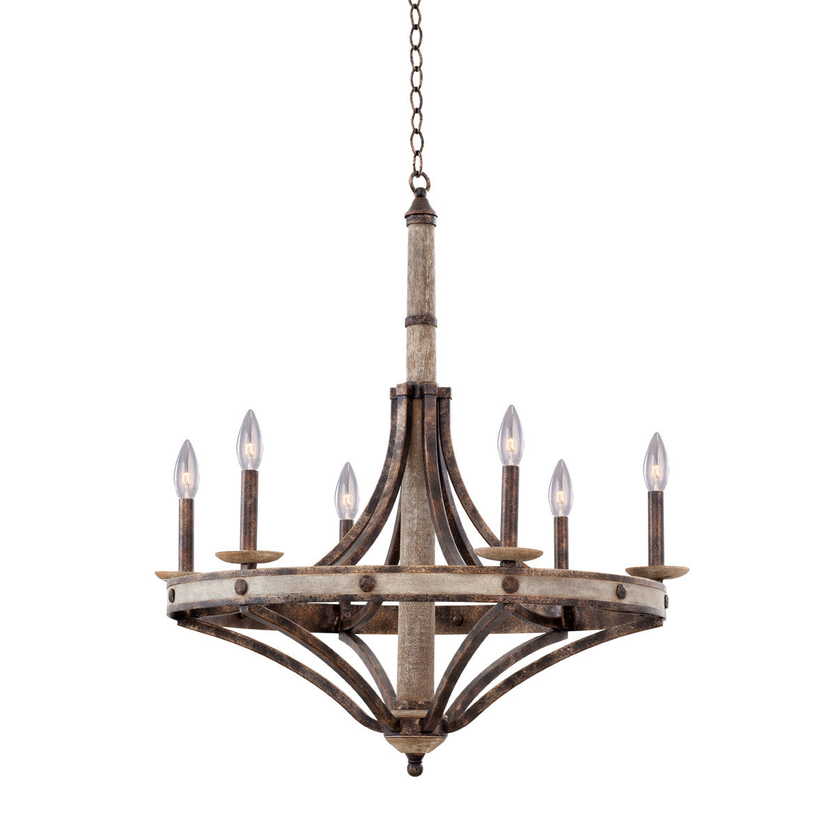 Coronado Chandelier - 6 Light