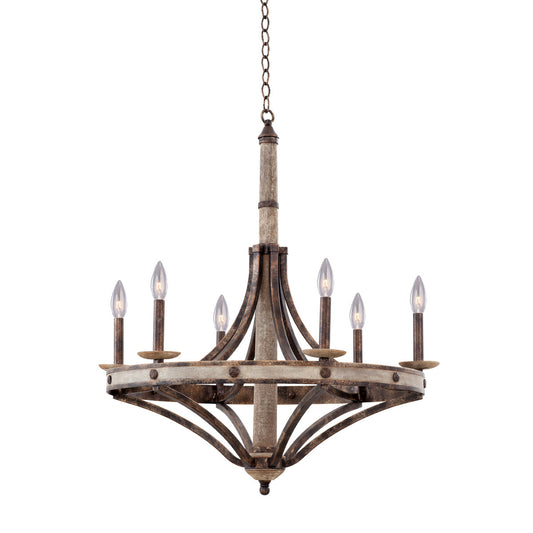 Coronado Chandelier - 6 Light