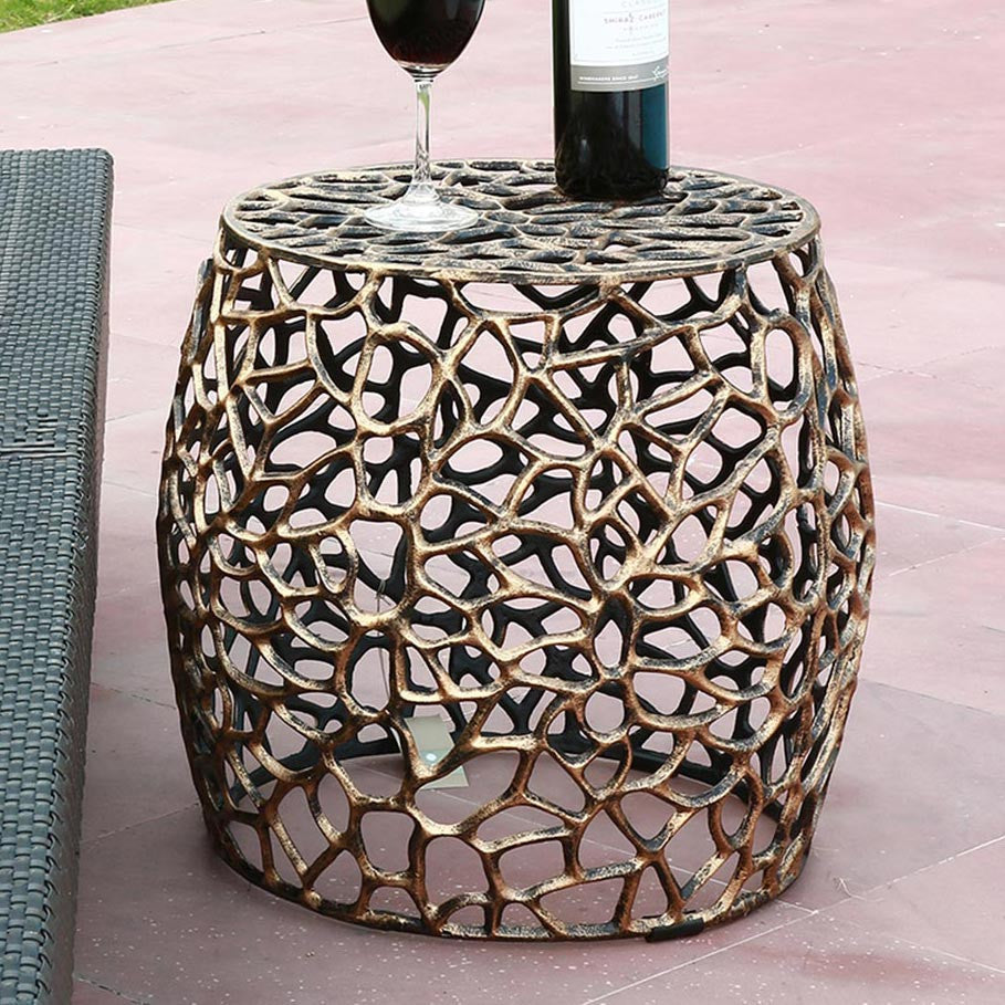 Openwork Garden Stool