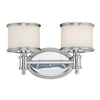 Edmonton 2 Light Vanity Lamp - Chrome