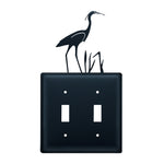 Heron Double Switch Cover - OUT OF STOCK UNTIL 07/18/2026