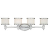 Edmonton 4 Light Vanity Lamp - Chrome