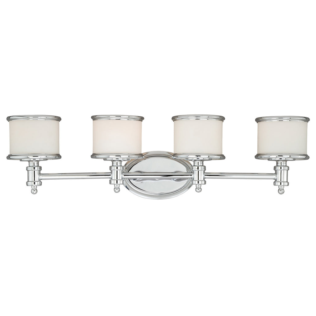 Edmonton 4 Light Vanity Lamp - Chrome