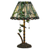 Bamboo Stained Glass Table Lamp