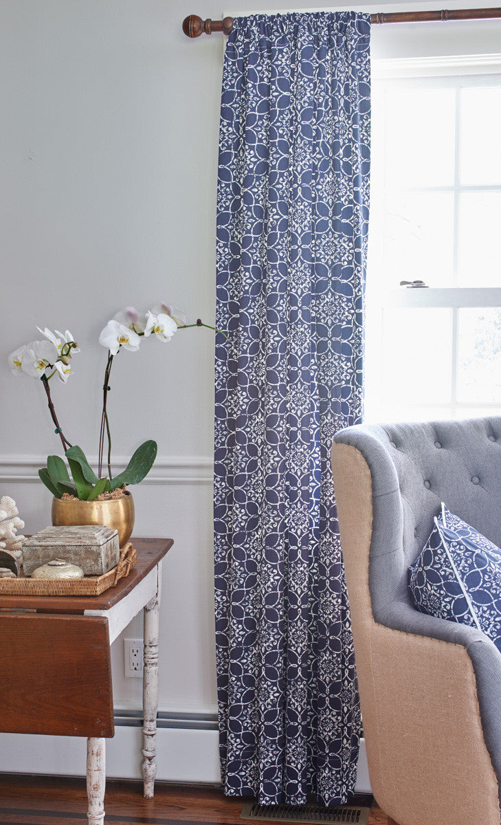 Charleston Rod Pocket Drape - 84 Inch