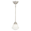 Plantation Mini Pendant - Satin Nickel