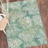 Cayman Coral Aqua Rug - 3 x 4