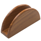 Teak Curved Napkin Holder