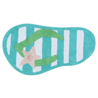 Beach Day Flip Flop Bath Mat