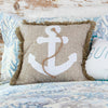Seascape Coral Anchor Pillow - OVERSTOCK