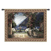 Seaside Fountain Large Wall Tapestry